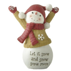 248-14188 Snowman in sweater open  hands