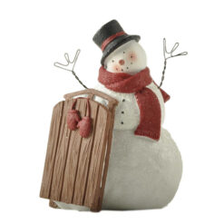 248-14206 Snowman w sled