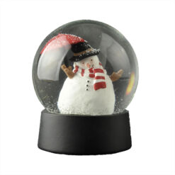 248-14221 Snowman w/ umbrella 100mm Snow Globe