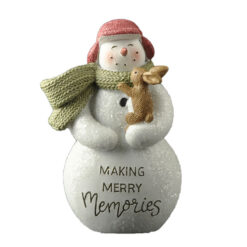 248-14256 Snowman with bunny-MAKING MERRY