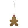 248-52155 ORN- semi 3Dgingerbread w/hat