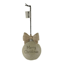 248-52160 ORN-X'mas ball Merry Christmas