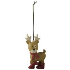 248-52178 Orn-Reindeer w/scarf & socks