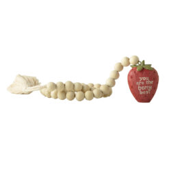 251-14248 Beads w fruit &  fringe-strawberry
