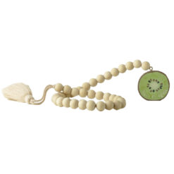 251-14251 Beads w fruit &  fringe-Kiwifruit