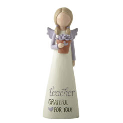 251-14274 Angel w Green Plants-teacher