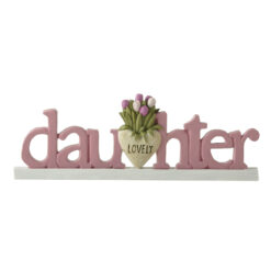 251-14284 Plaque w Green Plants-daughter