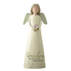 251-14358 Angel holding bouquet-Gradnma