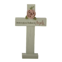 251-14438 "ANGELS AMONG US - BELIEVE CROSS"