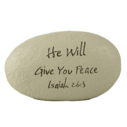 251-14449 Faith Rocks-He will Give You Peace