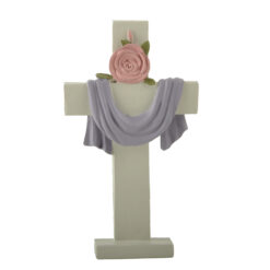 251-14456 Crosses w fabric & flower