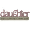 251-14481 "FRESH FLOWERS - DAUGHTER BLOCK ON BASE"