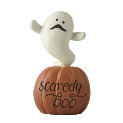 256-14317 Ghost on pumpkin-scaredy boo