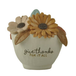 256-14342 Chrysanthemum in pot-givethanks FOR IT ALL