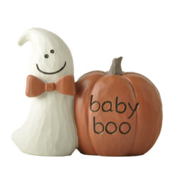 256-14326 Ghost w/pumpkin-baby boo