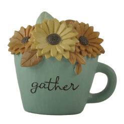 256-14341 Chrysanthemum in cup-gather