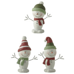 258-14372 S/3 standing snowmen