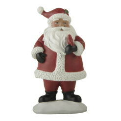 258-14465 Standing santa w red bird