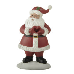 258-14467 Standing santa make heart