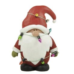 258-14472 Santa w Christmas lights