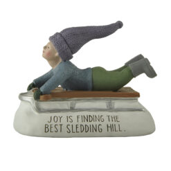 258-14493 Boy sledding on base-Joy is…