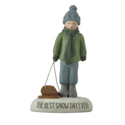 258-14494 Boy holding sledd on base-The best…