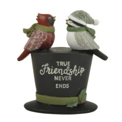 258-14552 Two birds on hat-True Friendships…