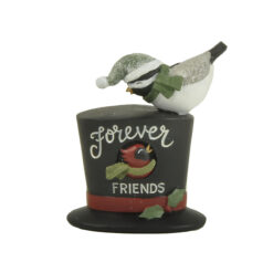 258-14554 Bird on hat-Forever Friends…