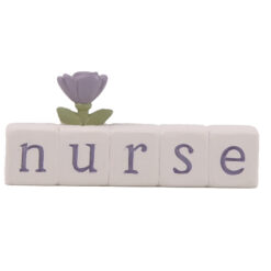 261-14546WARM HUGS - NURSE FLOWER BLOCK