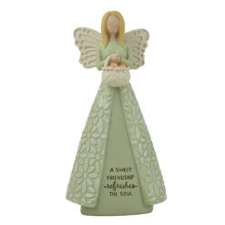 261-14568SWEET SERENITY - A SWEET FRIENDSHIP ANGEL - GREEN DRESS