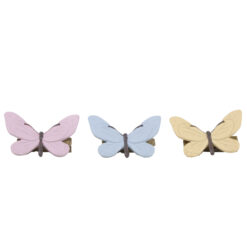261-14625S/3 butterfly clips
