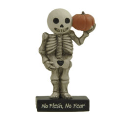 266-14728 GHOSTLY GATHERINGS SKELETON WITH PUMPKIN