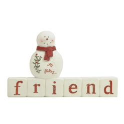 268-14701 HOLLY DAYS FLAKEY FRIEND BLOCK