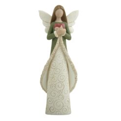 268-72600 CHRISTMAS TRADITIONS ANGEL W/ GREEN ROBE