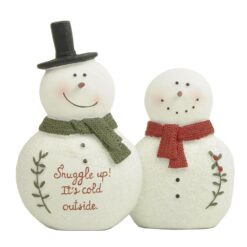 268-14694 HOLLY DAYS SNUGGLE UP SNOW COUPLE