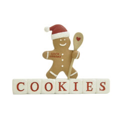268-14716 Gingerbread on blocks-COOKIES