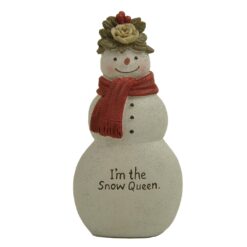 268-14744 Snowman w flower-I'm the Snow Queen