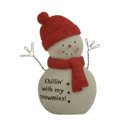268-14747 Snowman w hat...Chillin' with…