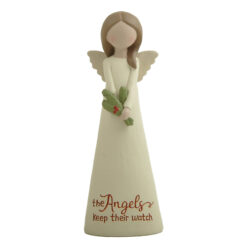 268-14805 Angel w X'mas berry-the Angels…