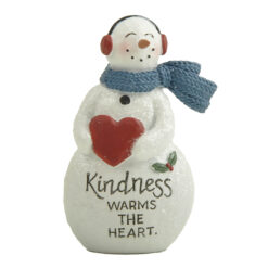 268-14855 Snowman w heart-Kindness…
