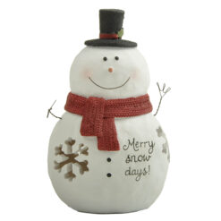 268-14869 Snowman w/hat  LED light-Mary…